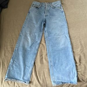 Agolde Low Slung Baggy Jeans 25